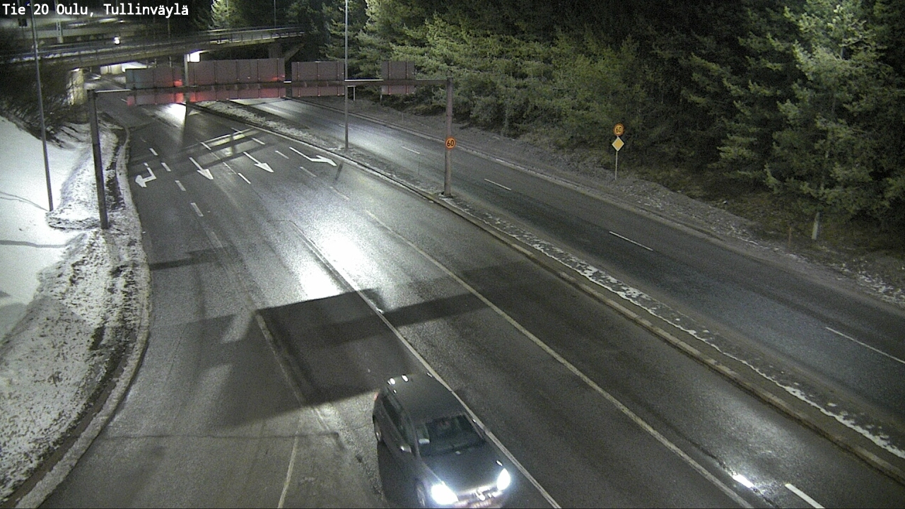 Kelikamerat Kuva Tie 20 Oulu, Tullinväylä, Oulu, Pohjois-Pohjanmaa