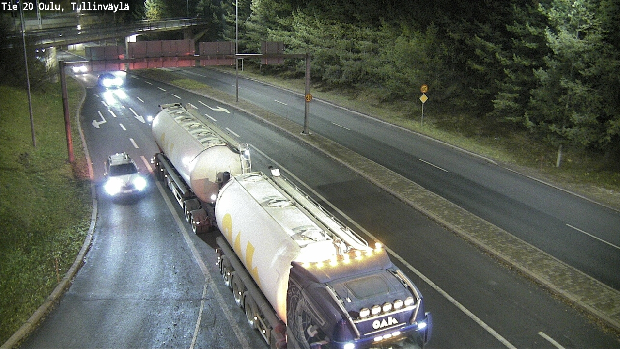 Kelikamerat Kuva Tie 20 Oulu, Tullinväylä, Oulu, Pohjois-Pohjanmaa