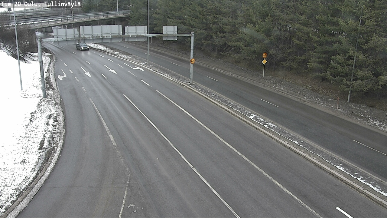 Kelikamerat Kuva Tie 20 Oulu, Tullinväylä, Oulu, Pohjois-Pohjanmaa