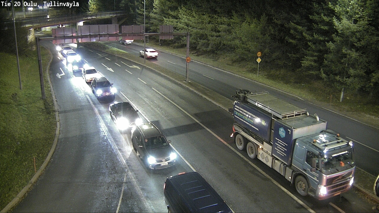 Kelikamerat Kuva Tie 20 Oulu, Tullinväylä, Oulu, Pohjois-Pohjanmaa
