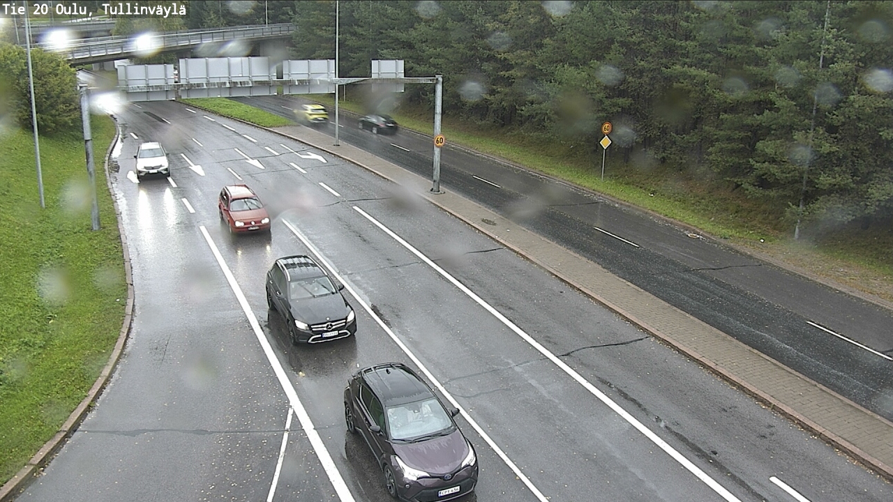 Weather Camera Image Road 20 Oulu, Tullinväylä, Oulu, Pohjois-Pohjanmaa