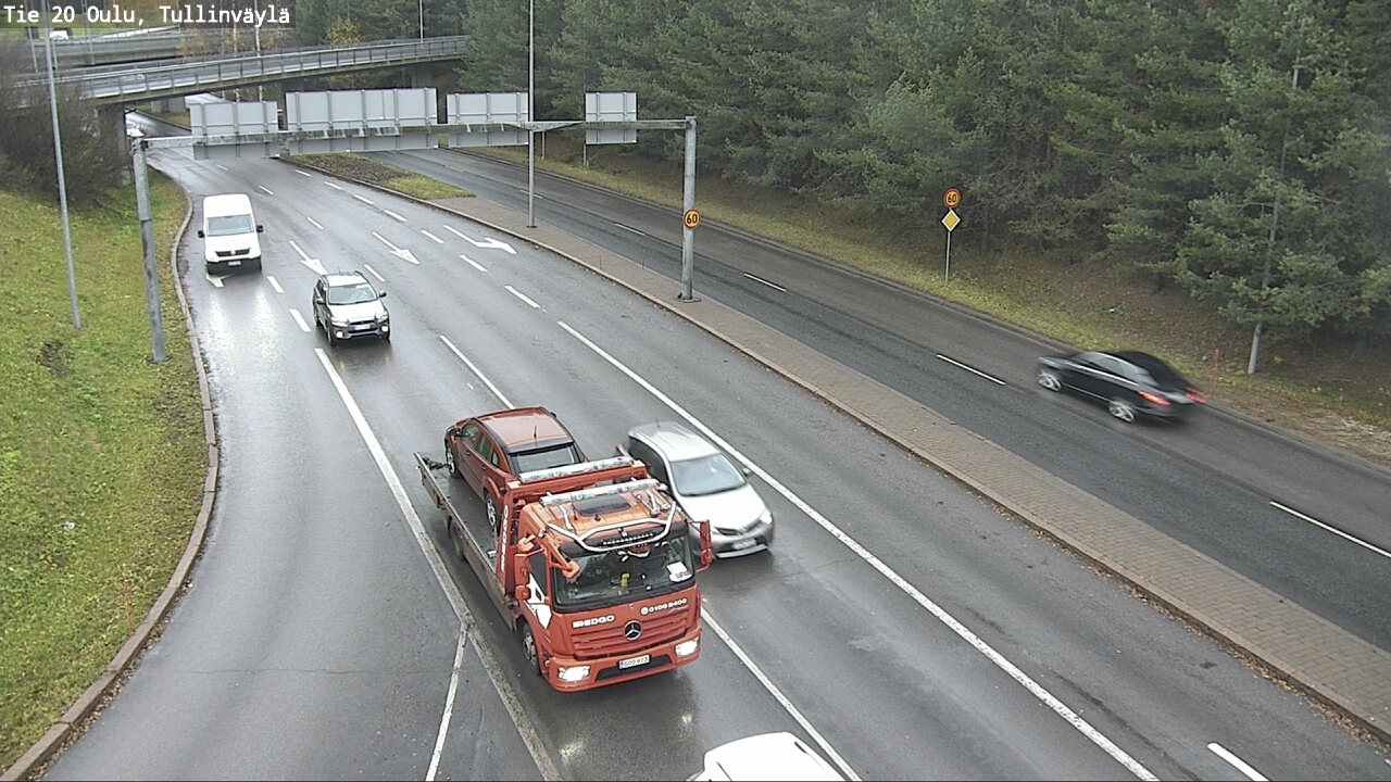 Kelikamerat Kuva Tie 20 Oulu, Tullinväylä, Oulu, Pohjois-Pohjanmaa