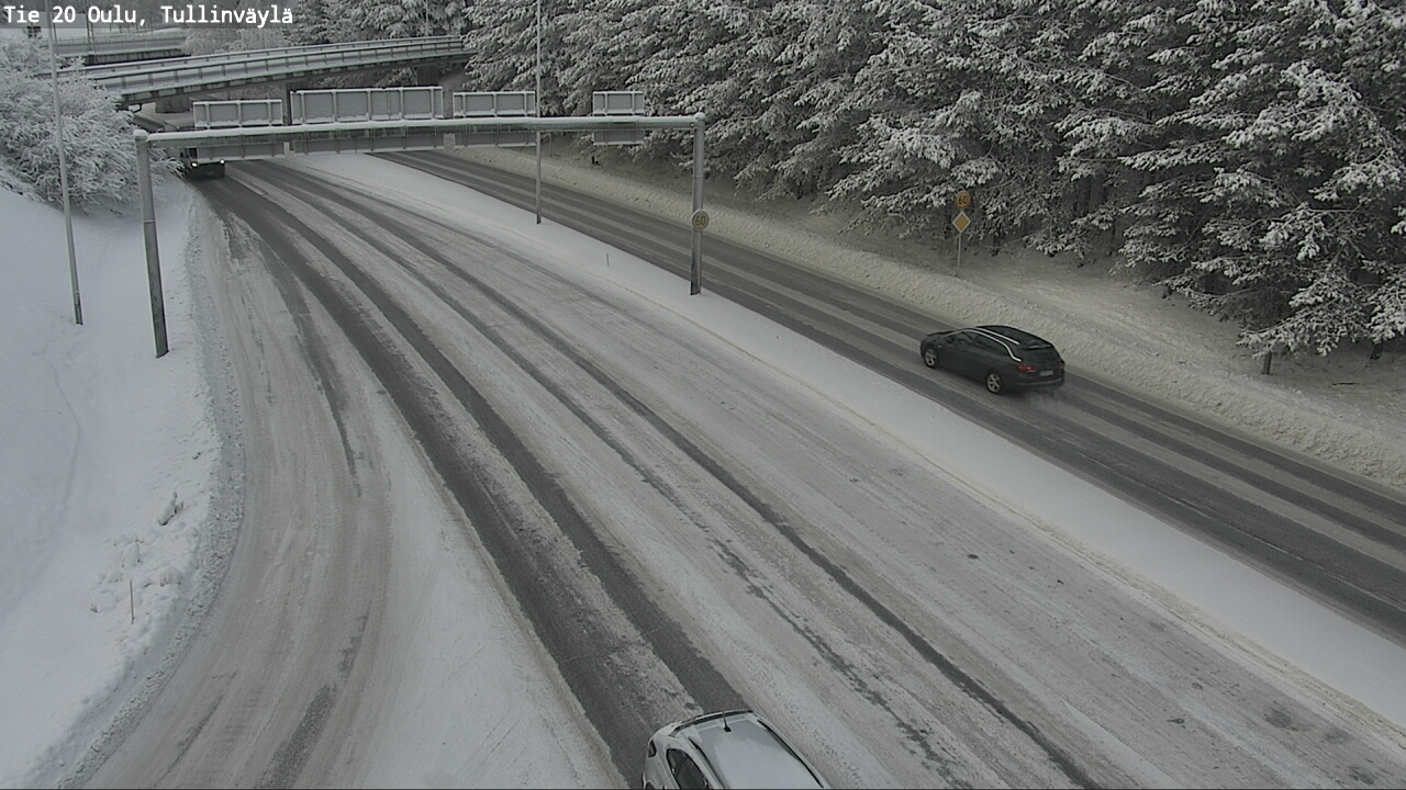 Weather Camera Image Väg 20 Uleåborg, Tullinväylä, Oulu, Pohjois-Pohjanmaa