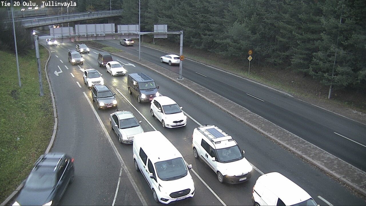 Kelikamerat Kuva Tie 20 Oulu, Tullinväylä, Oulu, Pohjois-Pohjanmaa