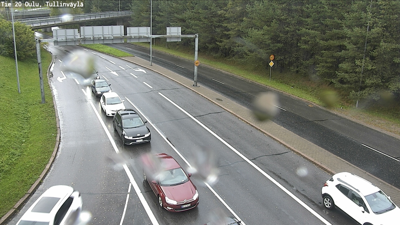 Weather Camera Image Road 20 Oulu, Tullinväylä, Oulu, Pohjois-Pohjanmaa