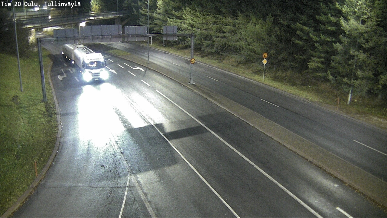 Kelikamerat Kuva Tie 20 Oulu, Tullinväylä, Oulu, Pohjois-Pohjanmaa