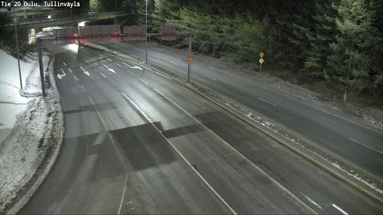 Kelikamerat Kuva Tie 20 Oulu, Tullinväylä, Oulu, Pohjois-Pohjanmaa