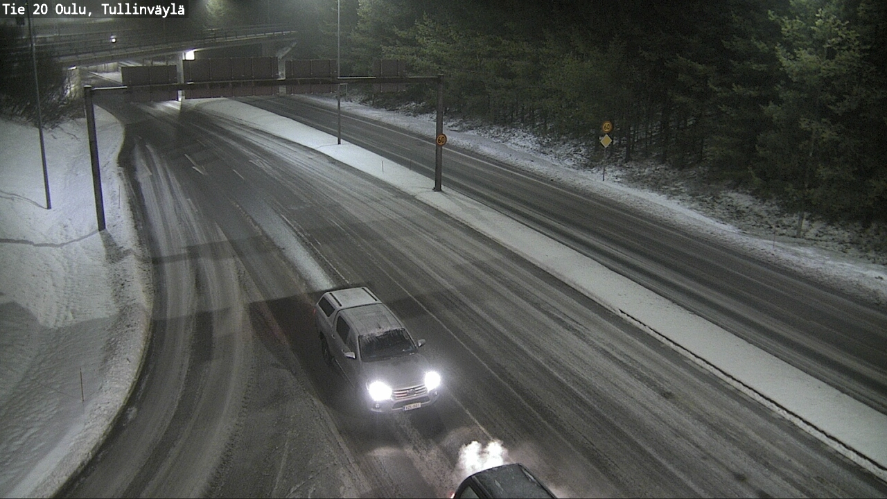 Weather Camera Image Road 20 Oulu, Tullinväylä, Oulu, Pohjois-Pohjanmaa