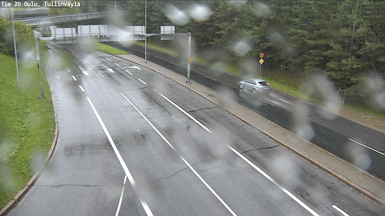 Weather Camera Image Road 20 Oulu, Tullinväylä, Oulu, Pohjois-Pohjanmaa