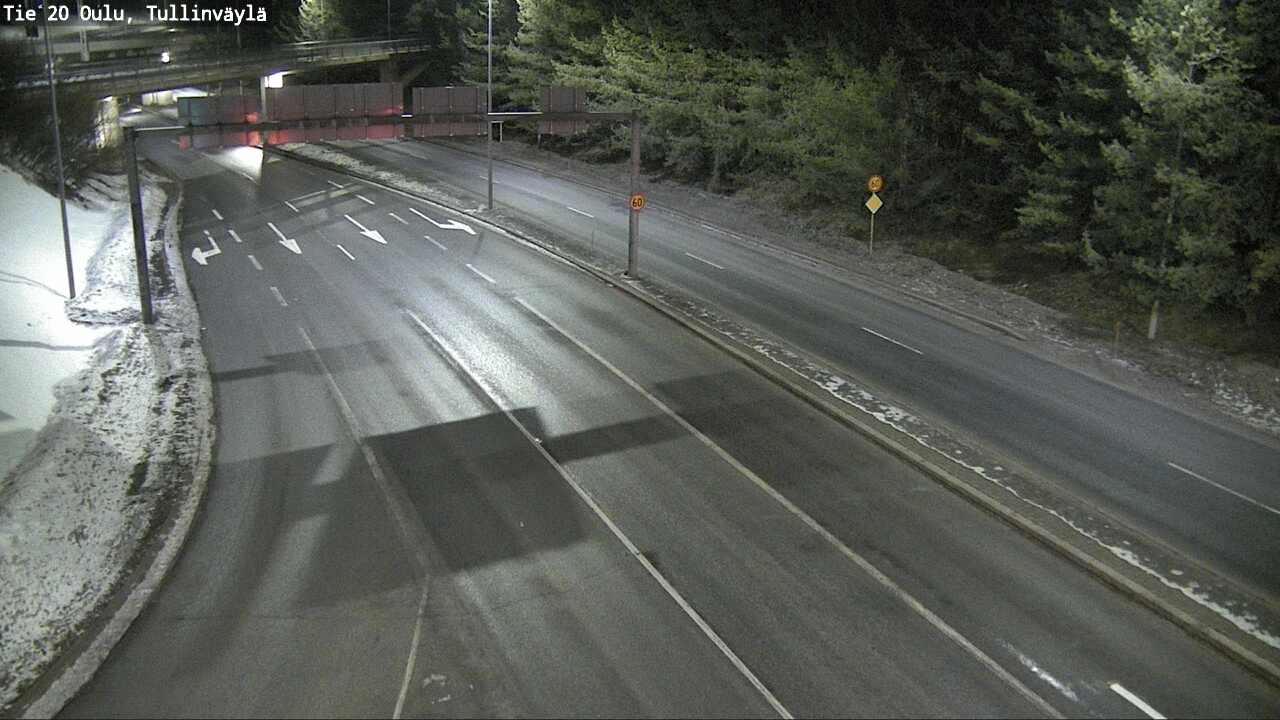 Kelikamerat Kuva Tie 20 Oulu, Tullinväylä, Oulu, Pohjois-Pohjanmaa