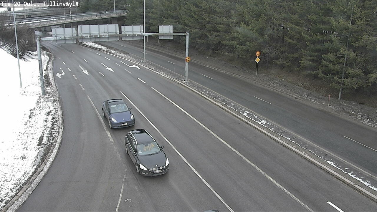 Kelikamerat Kuva Tie 20 Oulu, Tullinväylä, Oulu, Pohjois-Pohjanmaa