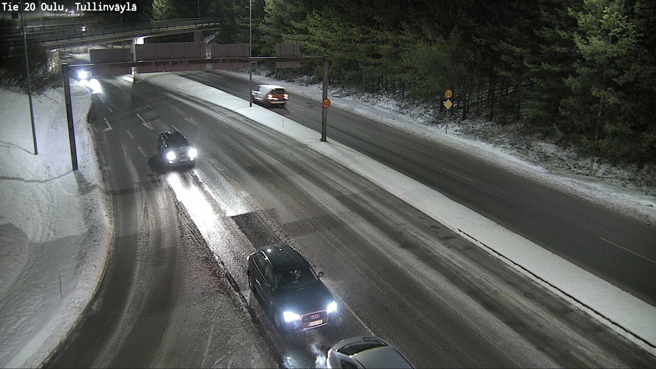 Weather Camera Image Road 20 Oulu, Tullinväylä, Oulu, Pohjois-Pohjanmaa