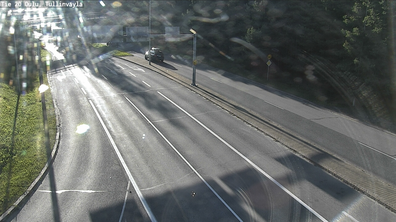 Weather Camera Image Road 20 Oulu, Tullinväylä, Oulu, Pohjois-Pohjanmaa
