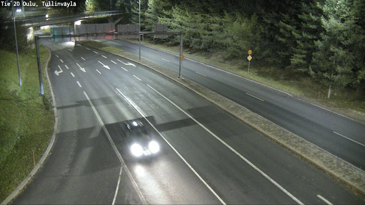 Kelikamerat Kuva Tie 20 Oulu, Tullinväylä, Oulu, Pohjois-Pohjanmaa