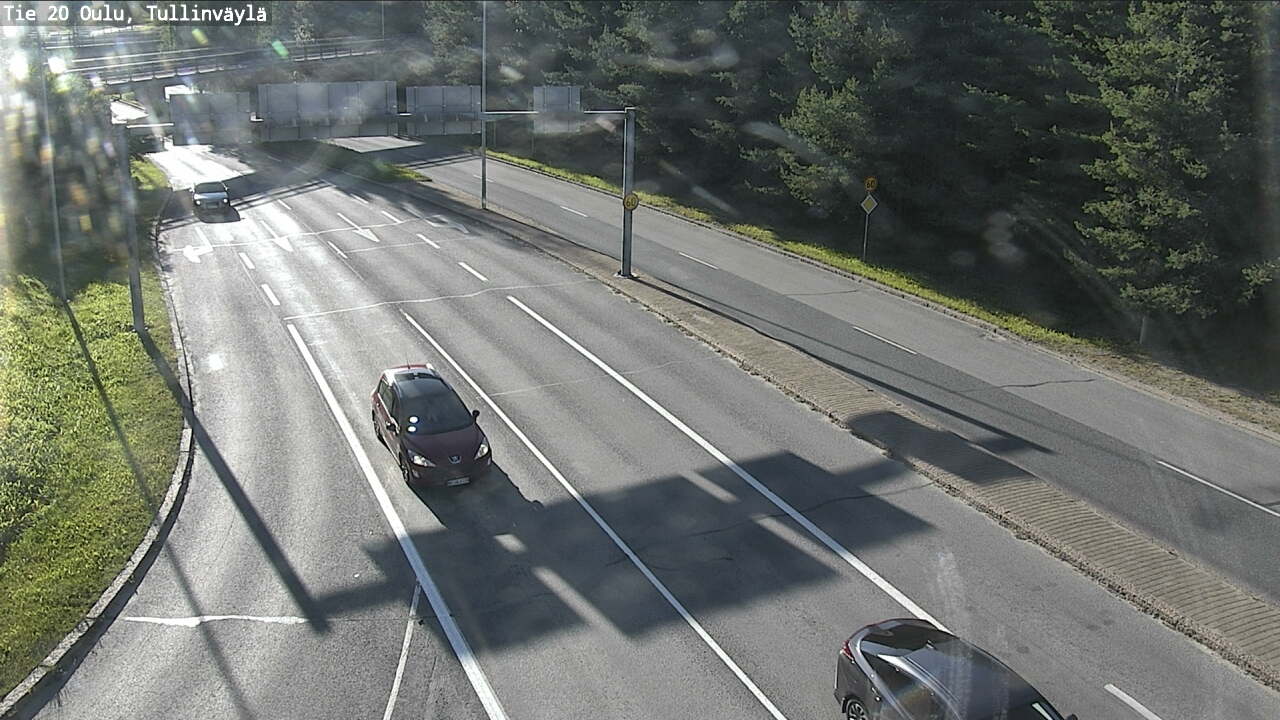 Weather Camera Image Road 20 Oulu, Tullinväylä, Oulu, Pohjois-Pohjanmaa