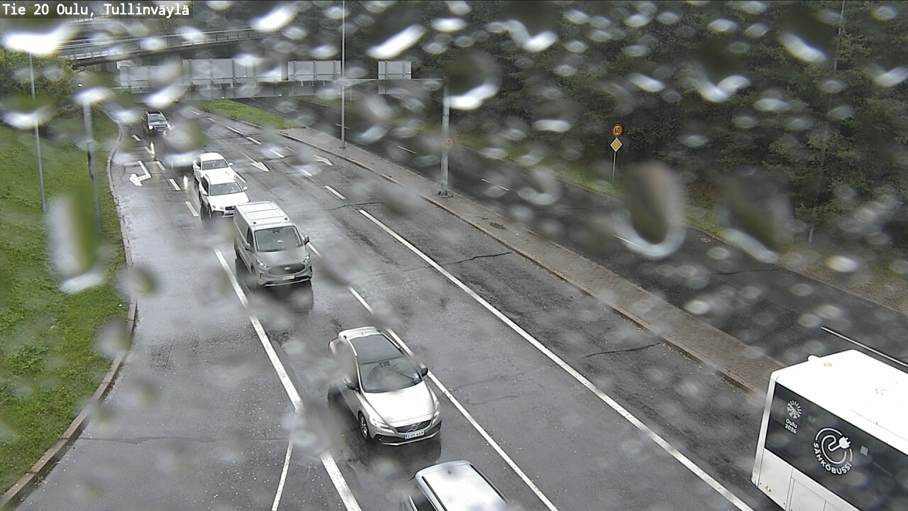 Weather Camera Image Road 20 Oulu, Tullinväylä, Oulu, Pohjois-Pohjanmaa