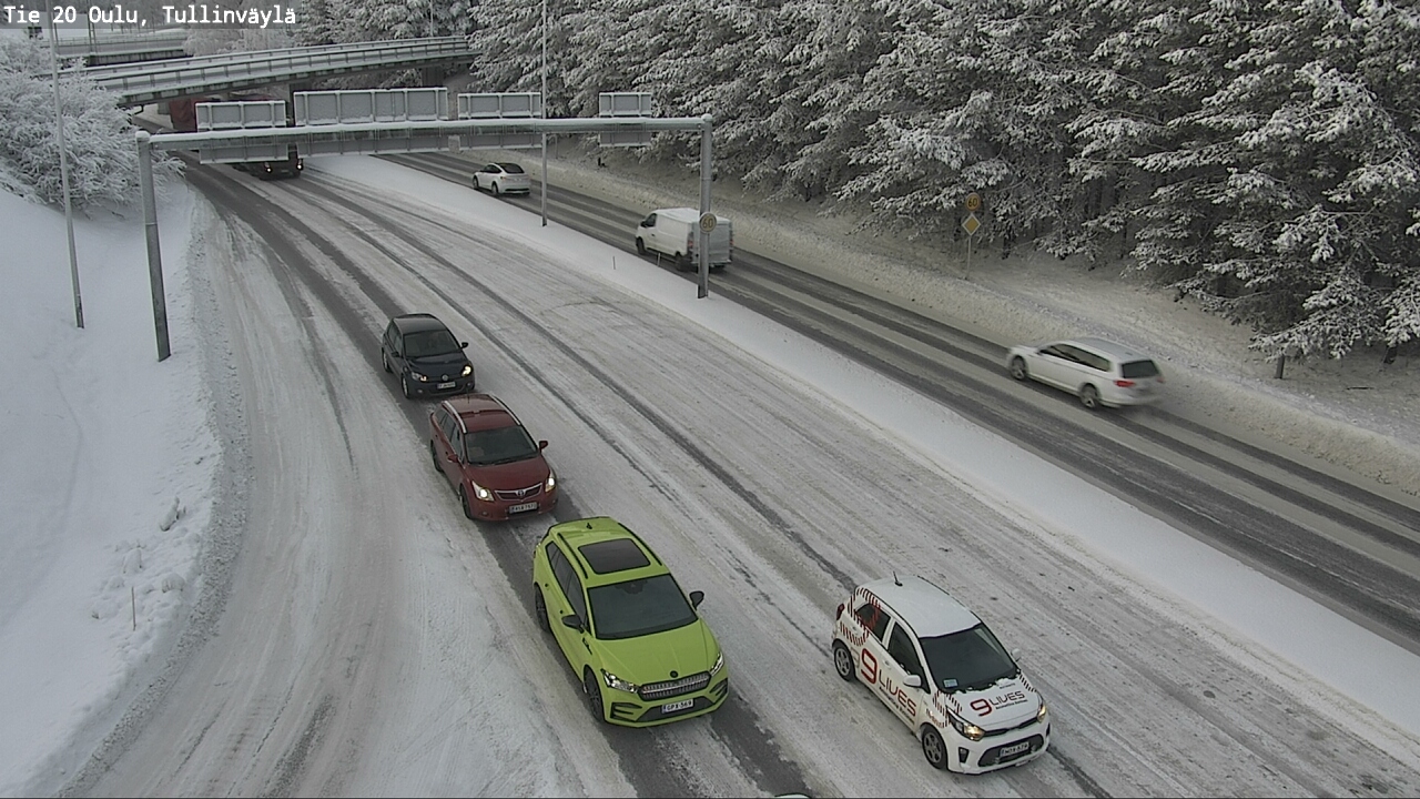 Kelikamerat Kuva Tie 20 Oulu, Tullinväylä, Oulu, Pohjois-Pohjanmaa