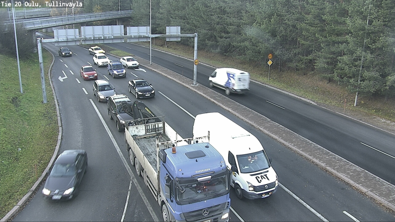 Kelikamerat Kuva Tie 20 Oulu, Tullinväylä, Oulu, Pohjois-Pohjanmaa