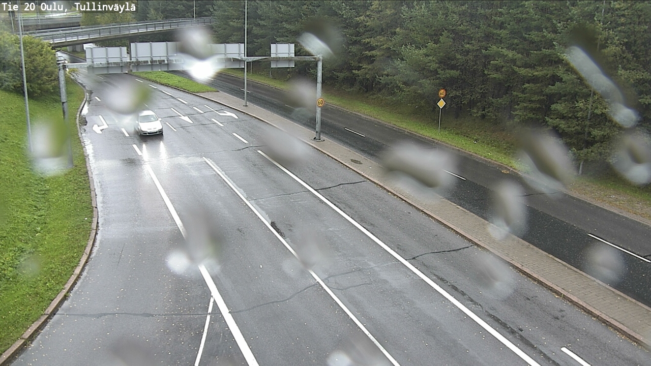 Weather Camera Image Road 20 Oulu, Tullinväylä, Oulu, Pohjois-Pohjanmaa