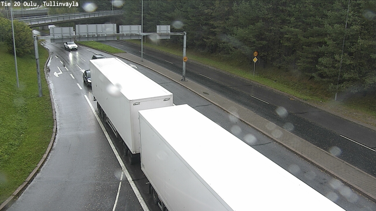 Weather Camera Image Road 20 Oulu, Tullinväylä, Oulu, Pohjois-Pohjanmaa