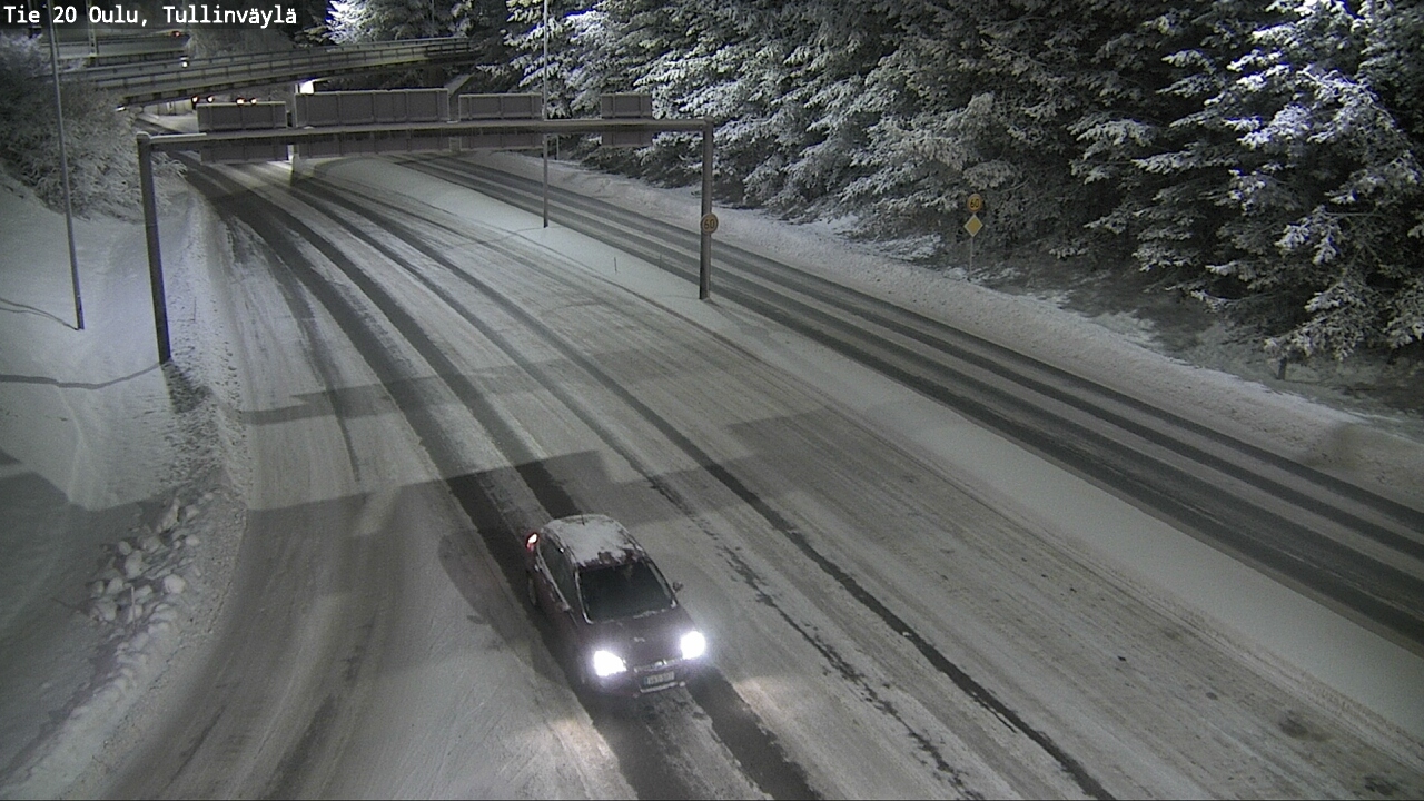 Kelikamerat Kuva Tie 20 Oulu, Tullinväylä, Oulu, Pohjois-Pohjanmaa