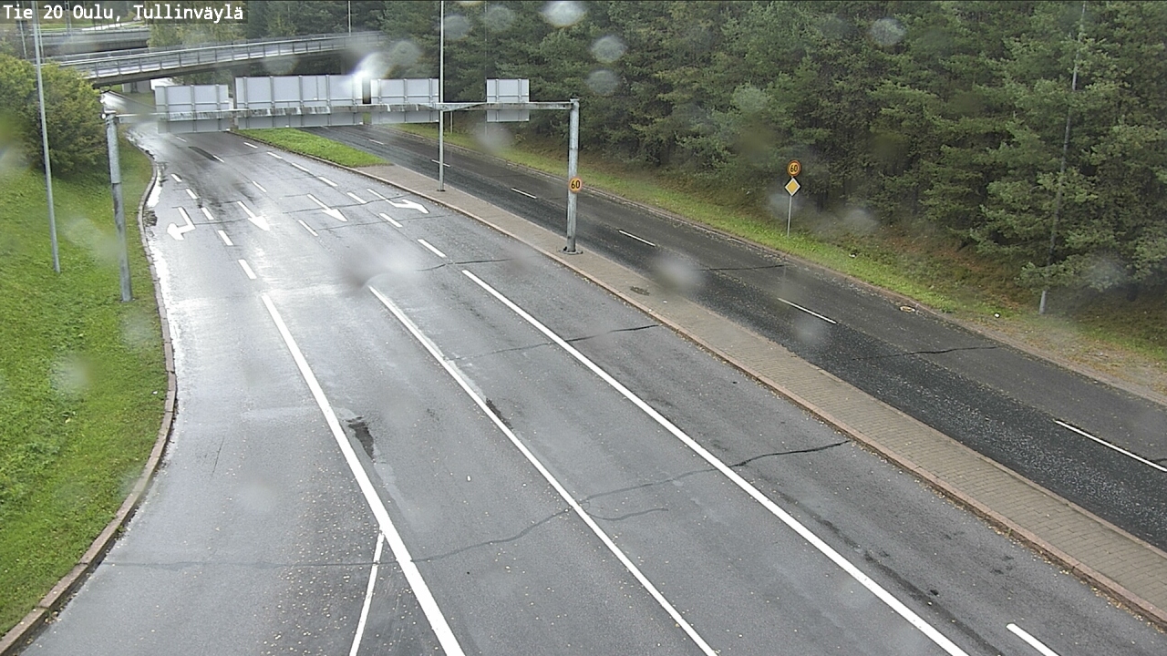 Weather Camera Image Road 20 Oulu, Tullinväylä, Oulu, Pohjois-Pohjanmaa