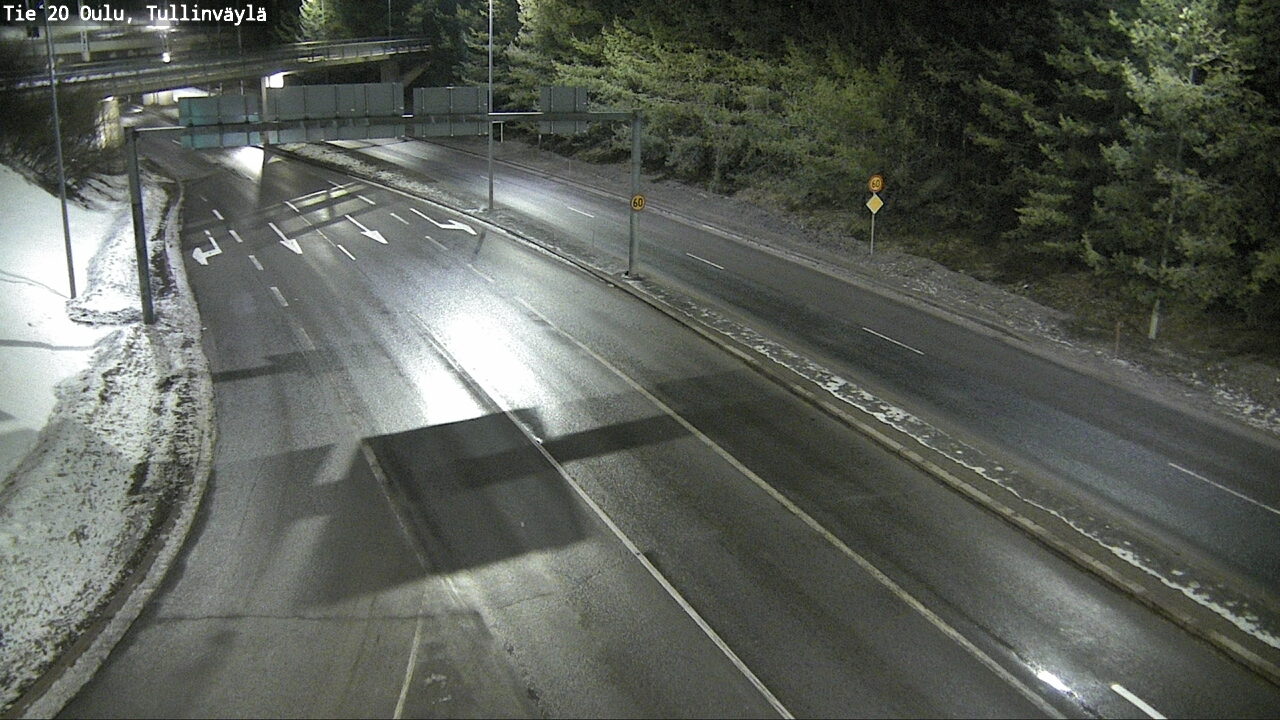Kelikamerat Kuva Tie 20 Oulu, Tullinväylä, Oulu, Pohjois-Pohjanmaa