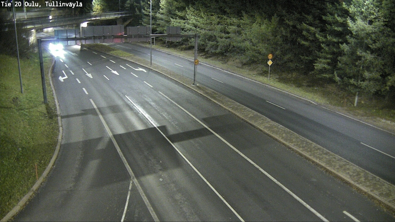 Kelikamerat Kuva Tie 20 Oulu, Tullinväylä, Oulu, Pohjois-Pohjanmaa