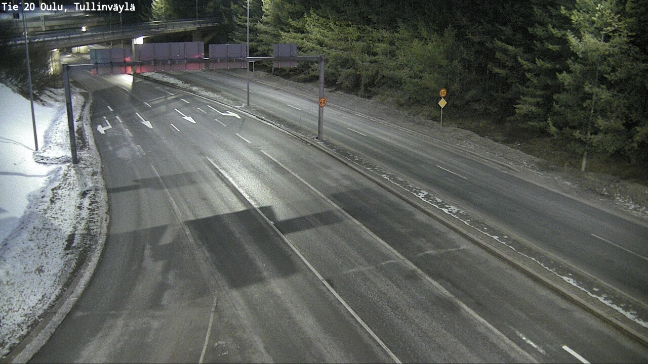 Kelikamerat Kuva Tie 20 Oulu, Tullinväylä, Oulu, Pohjois-Pohjanmaa