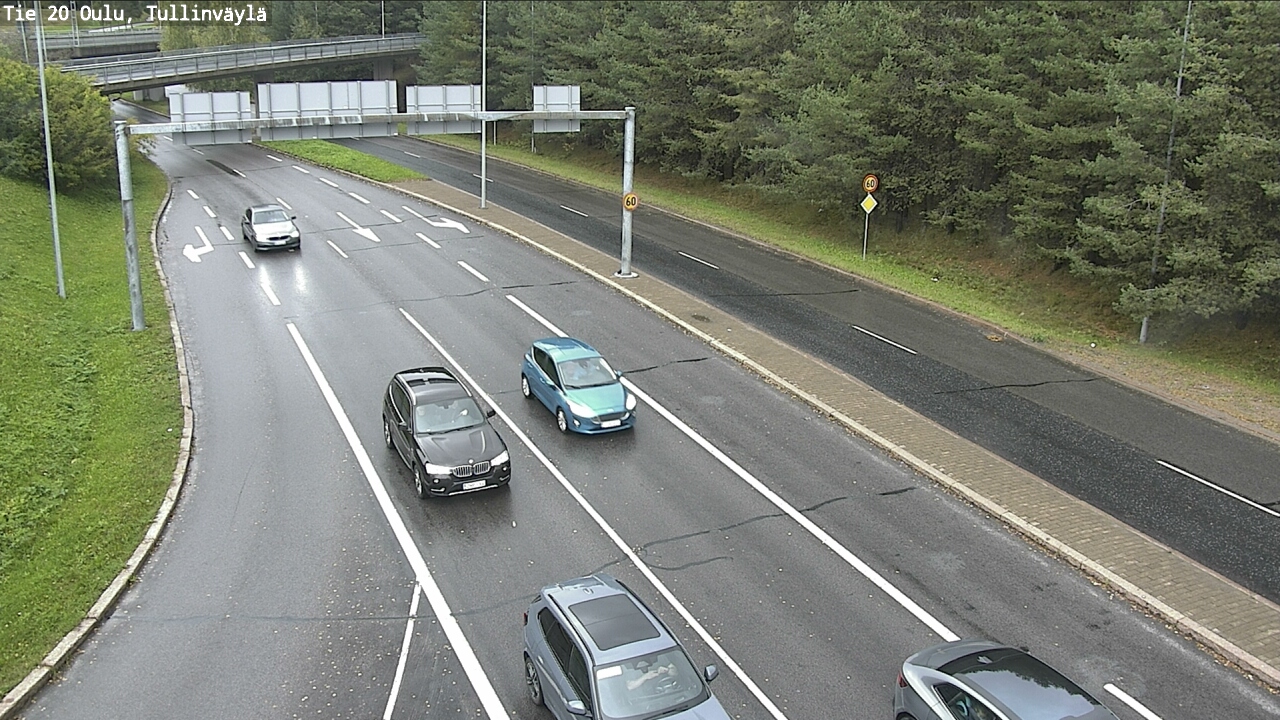 Weather Camera Image Road 20 Oulu, Tullinväylä, Oulu, Pohjois-Pohjanmaa
