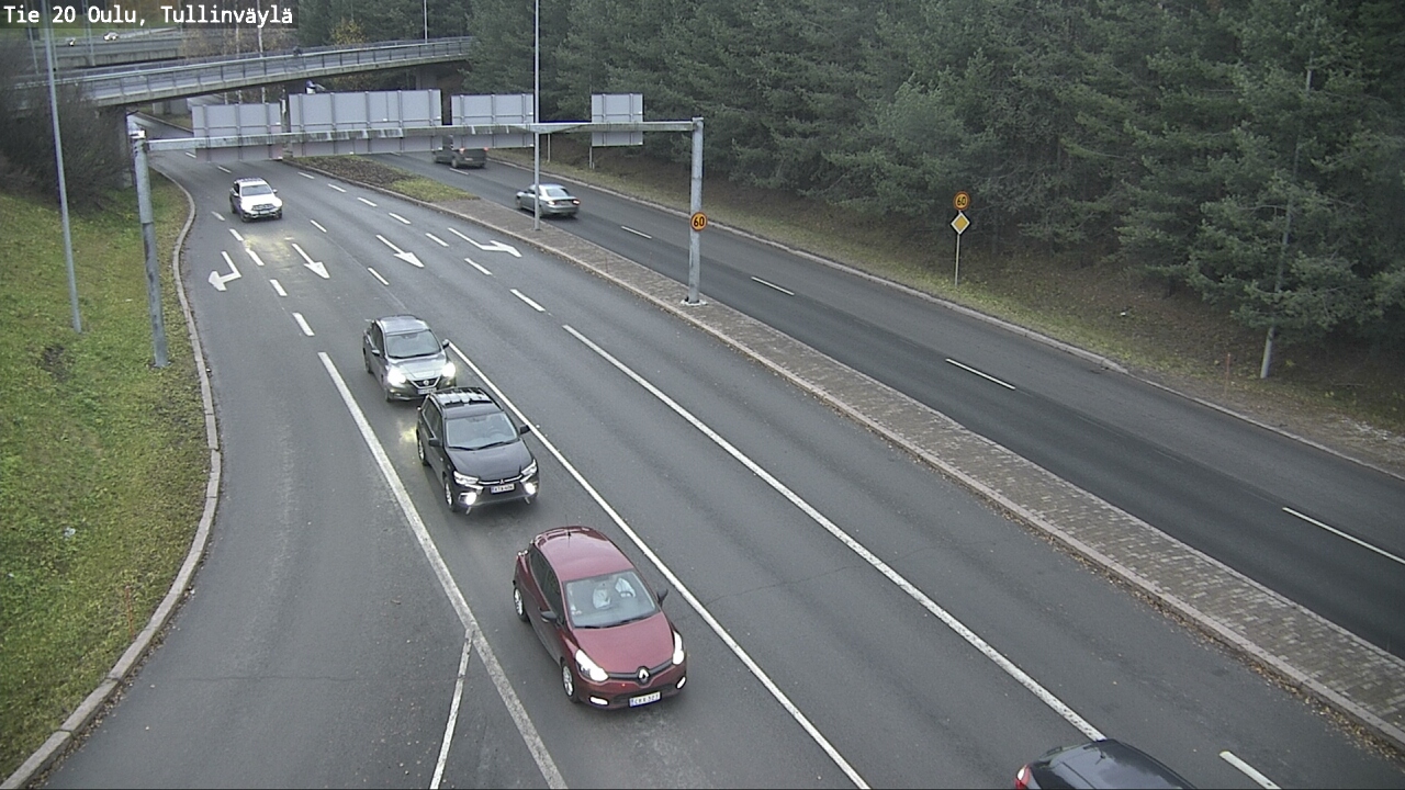 Kelikamerat Kuva Tie 20 Oulu, Tullinväylä, Oulu, Pohjois-Pohjanmaa