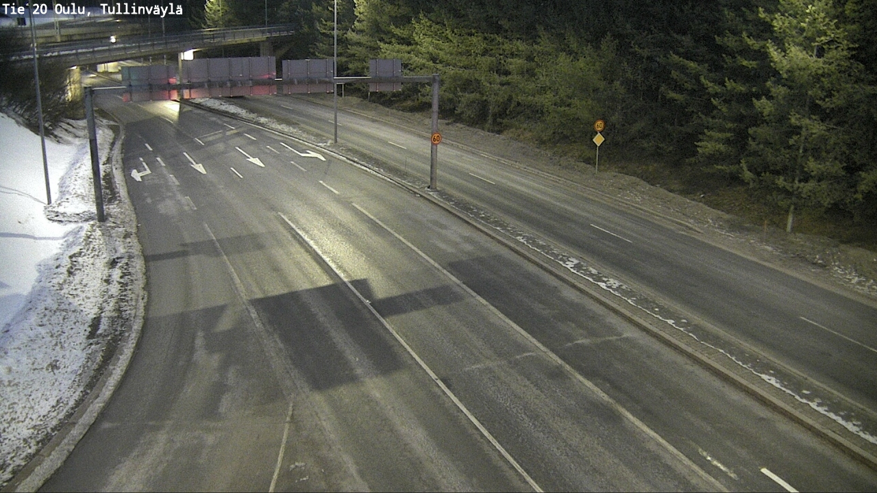 Kelikamerat Kuva Tie 20 Oulu, Tullinväylä, Oulu, Pohjois-Pohjanmaa