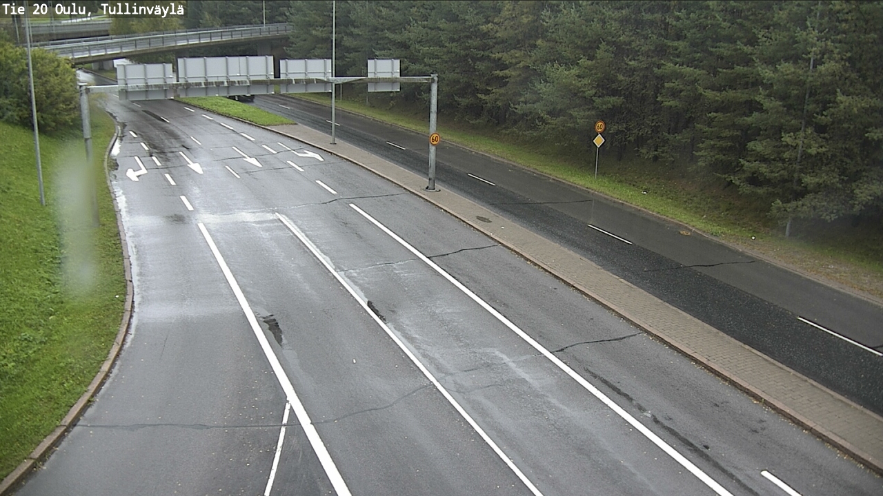 Weather Camera Image Väg 20 Uleåborg, Tullinväylä, Oulu, Pohjois-Pohjanmaa