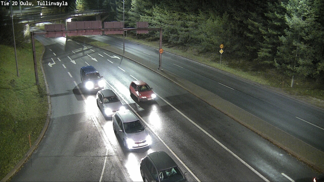 Kelikamerat Kuva Tie 20 Oulu, Tullinväylä, Oulu, Pohjois-Pohjanmaa