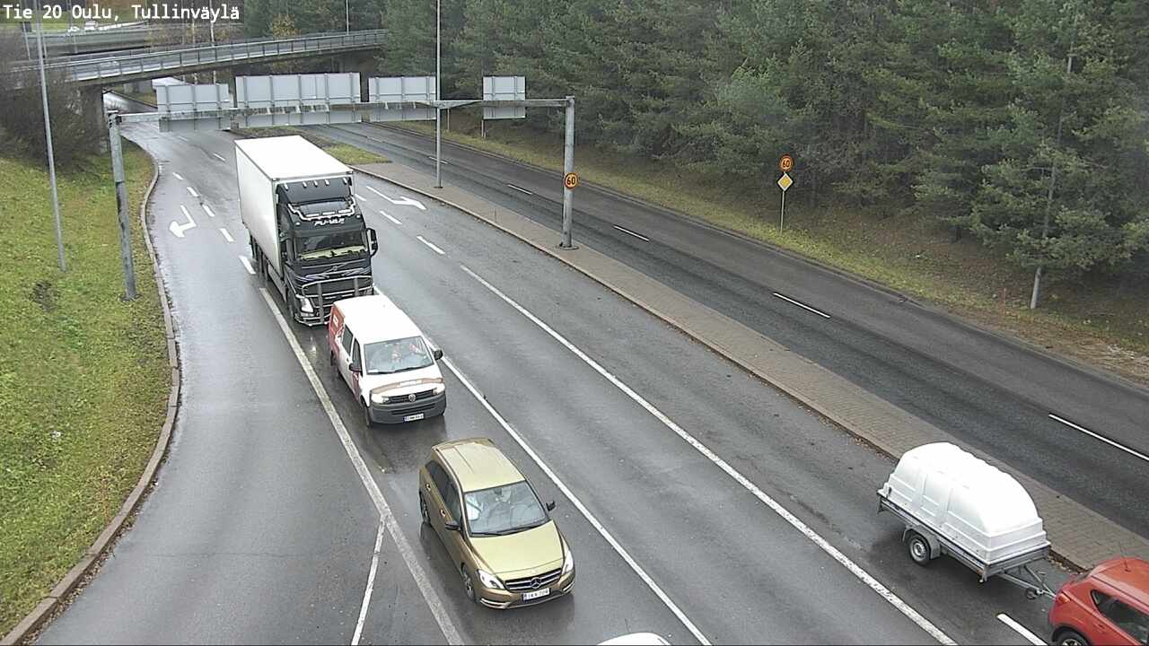 Kelikamerat Kuva Tie 20 Oulu, Tullinväylä, Oulu, Pohjois-Pohjanmaa