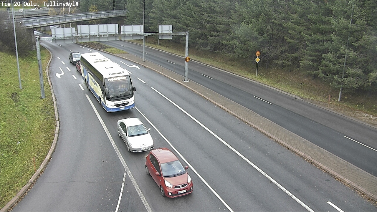 Kelikamerat Kuva Tie 20 Oulu, Tullinväylä, Oulu, Pohjois-Pohjanmaa
