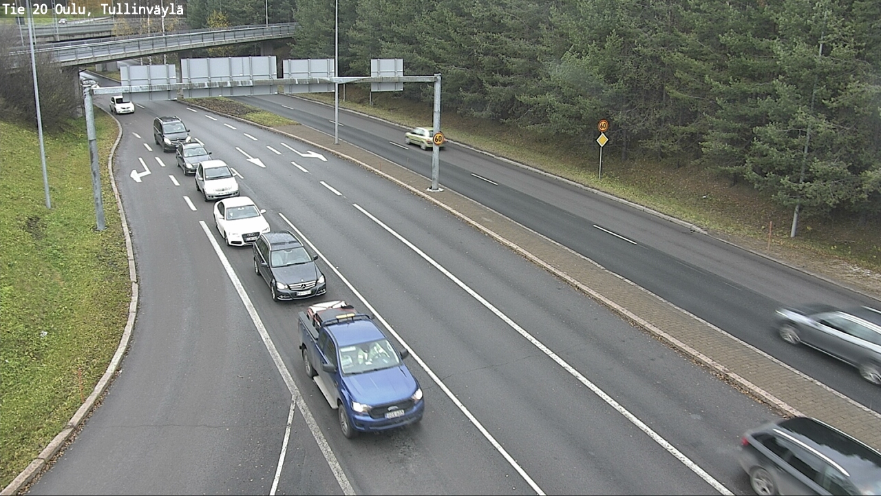 Kelikamerat Kuva Tie 20 Oulu, Tullinväylä, Oulu, Pohjois-Pohjanmaa