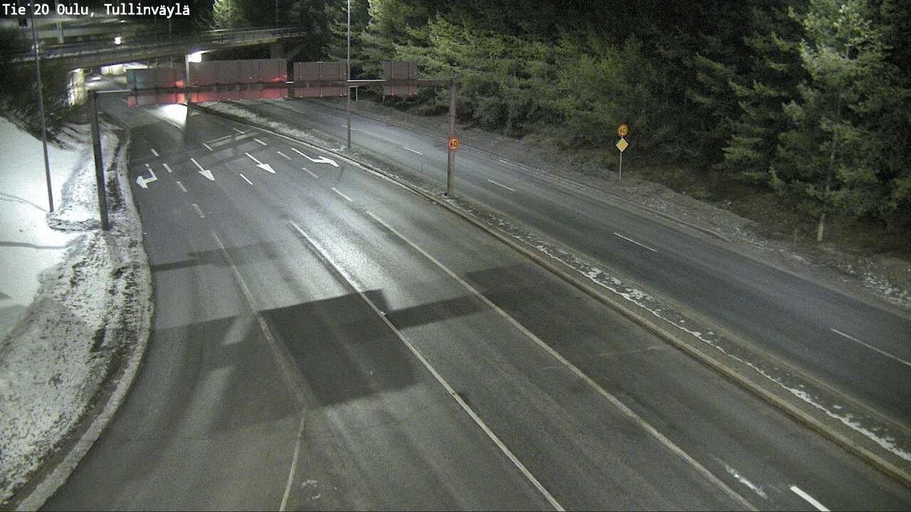 Kelikamerat Kuva Tie 20 Oulu, Tullinväylä, Oulu, Pohjois-Pohjanmaa