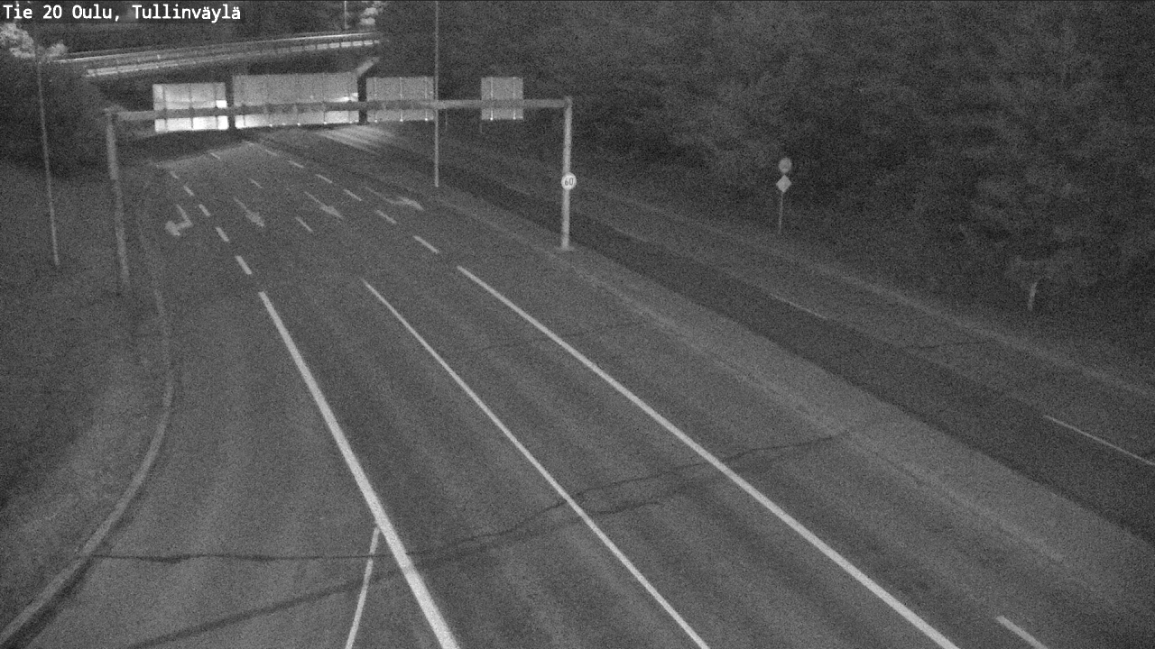 Weather Camera Image Road 20 Oulu, Tullinväylä, Oulu, Pohjois-Pohjanmaa