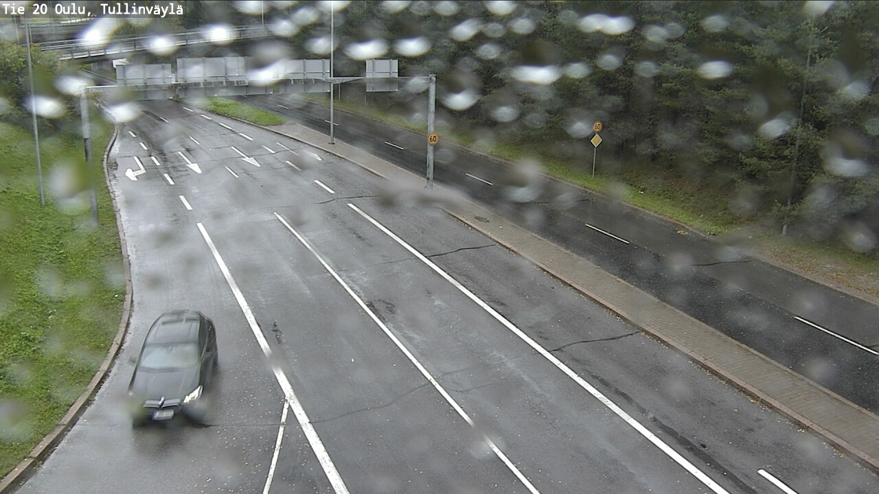 Weather Camera Image Road 20 Oulu, Tullinväylä, Oulu, Pohjois-Pohjanmaa