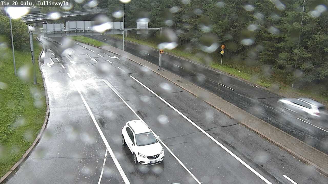 Weather Camera Image Road 20 Oulu, Tullinväylä, Oulu, Pohjois-Pohjanmaa