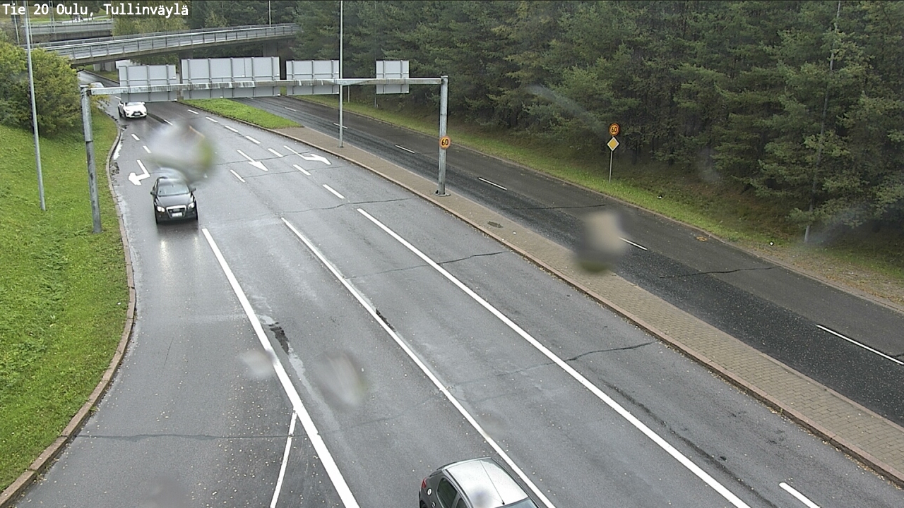 Weather Camera Image Road 20 Oulu, Tullinväylä, Oulu, Pohjois-Pohjanmaa