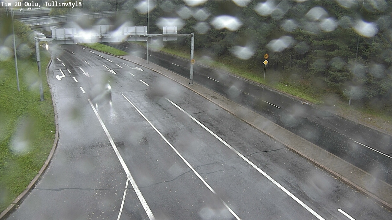 Weather Camera Image Road 20 Oulu, Tullinväylä, Oulu, Pohjois-Pohjanmaa