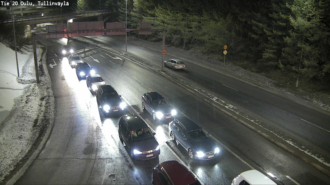 Kelikamerat Kuva Tie 20 Oulu, Tullinväylä, Oulu, Pohjois-Pohjanmaa