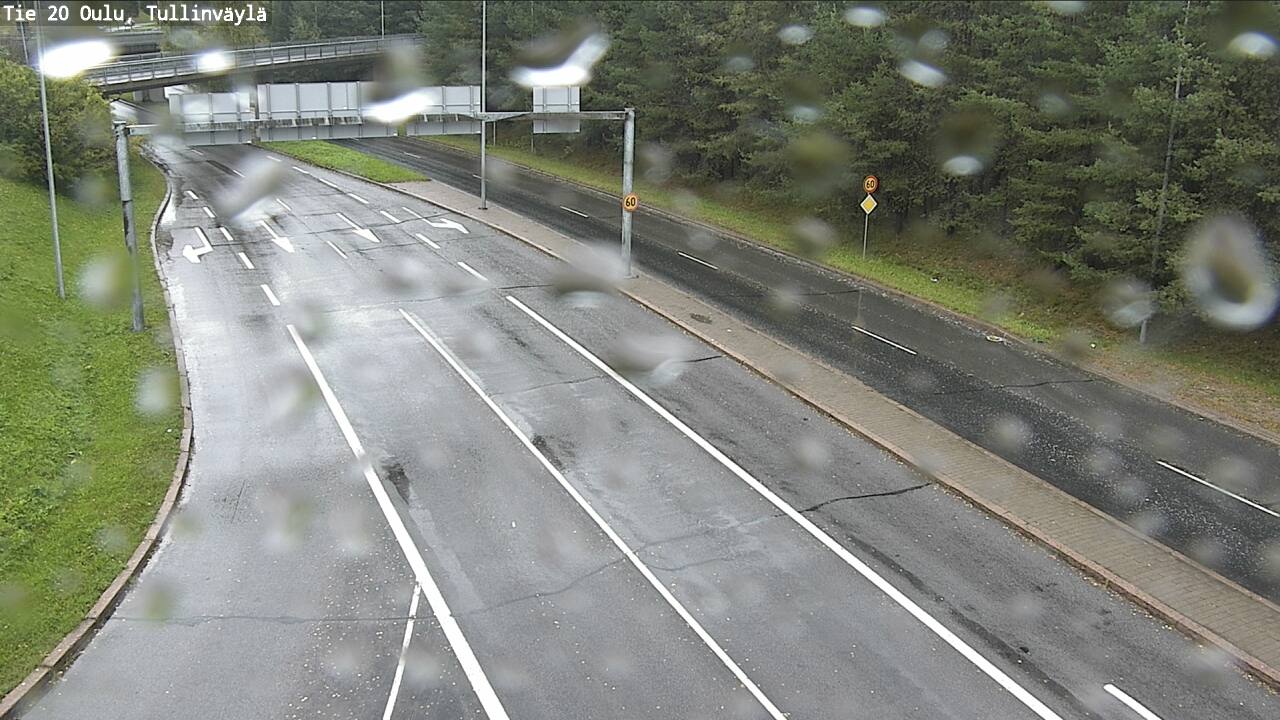 Weather Camera Image Road 20 Oulu, Tullinväylä, Oulu, Pohjois-Pohjanmaa