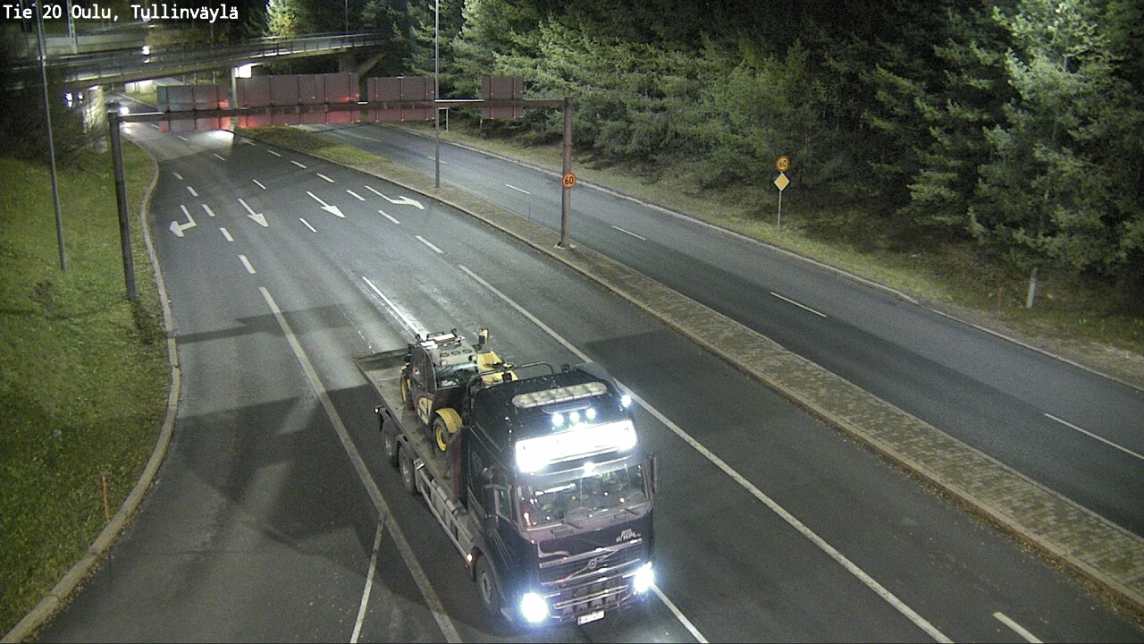 Kelikamerat Kuva Tie 20 Oulu, Tullinväylä, Oulu, Pohjois-Pohjanmaa