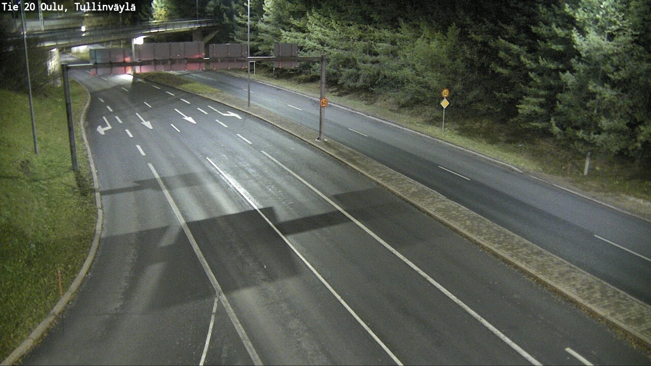 Kelikamerat Kuva Tie 20 Oulu, Tullinväylä, Oulu, Pohjois-Pohjanmaa