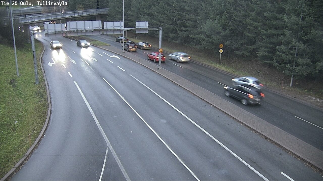 Kelikamerat Kuva Tie 20 Oulu, Tullinväylä, Oulu, Pohjois-Pohjanmaa