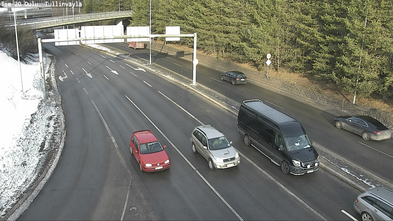 Kelikamerat Kuva Tie 20 Oulu, Tullinväylä, Oulu, Pohjois-Pohjanmaa