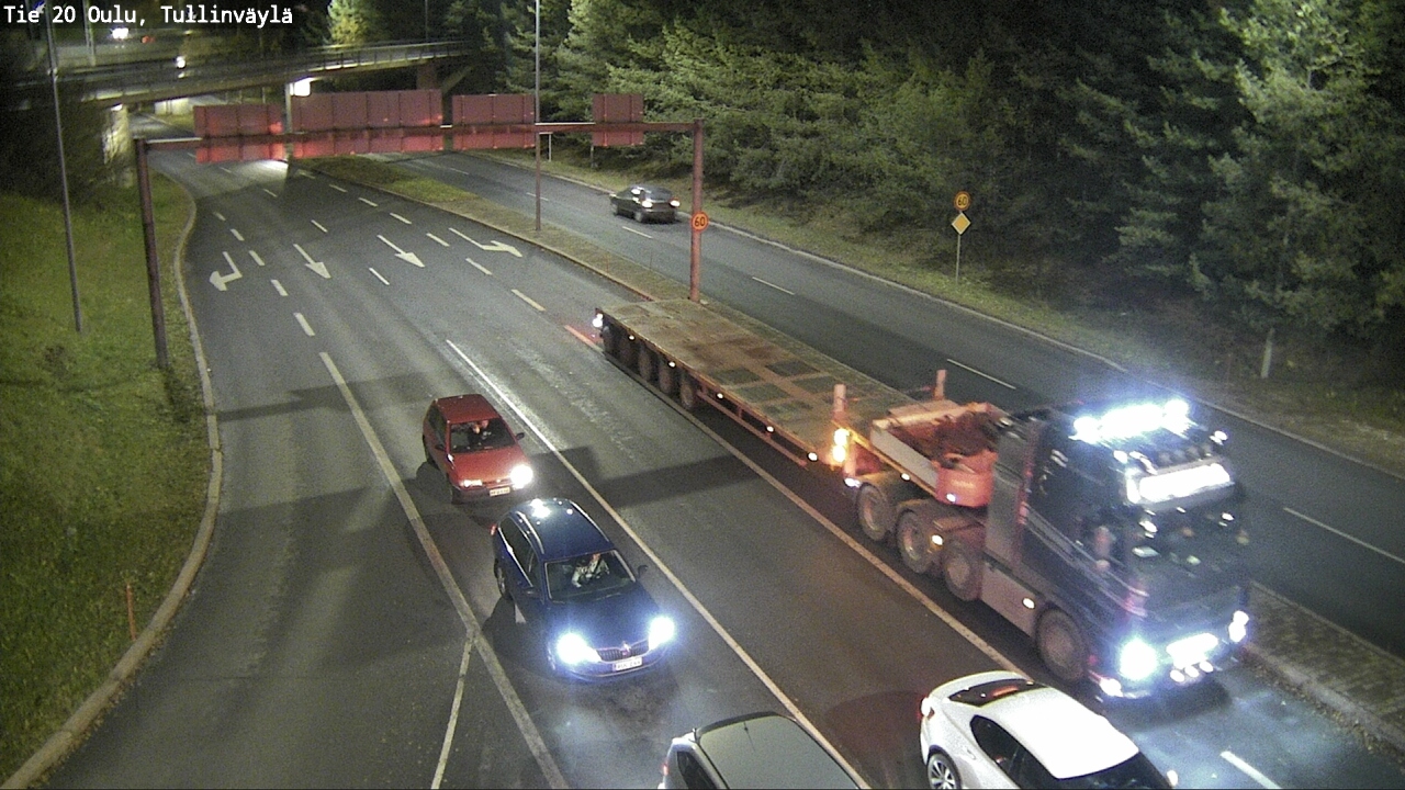 Kelikamerat Kuva Tie 20 Oulu, Tullinväylä, Oulu, Pohjois-Pohjanmaa